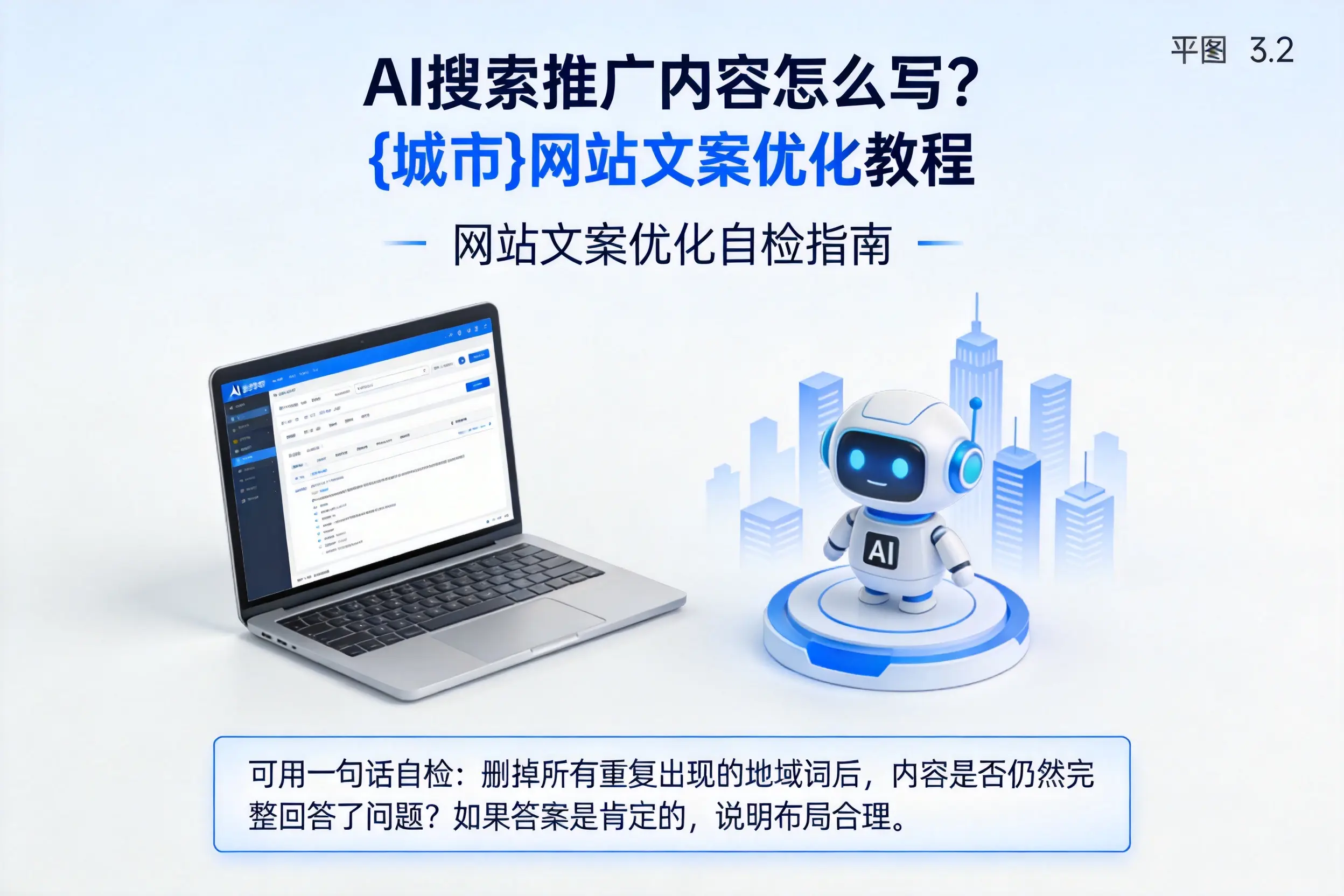 AI搜索推广内容怎么写?巴彦淖尔网站文案优化教程